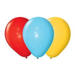 GLOBO COLORES FIRMES 9"