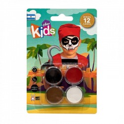 MAQUILLAJE ARTISTICO GLOW KIDS PIRATA