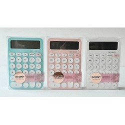 CALCULADORA IBI CRAFT 12 DIG PASTEL