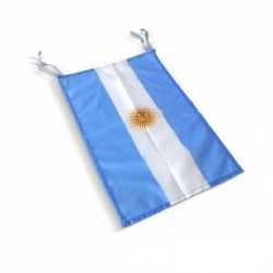 BANDERA ARGENTINA EMBLEMAS ARG. DE 30 X 48 C/SOL