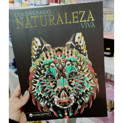 LIBRO COLOREANDO NATURALEZA VIVA