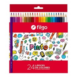 LAPICES COLOR PINTO X24 FILGO